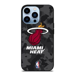 MIAMI HEAT BLACK CAMO iPhone 13 Pro Max Case Cover MIAMI HEAT BLACK CAMO iPhone 13 Pro Max Case Cover