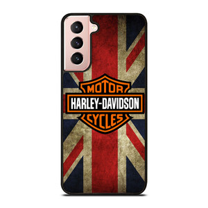 HARLEY DAVIDSON BRITISH UNION JACK Samsung Galaxy S21 Case Cover