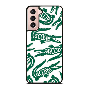 LACOSTE PATTERN Samsung Galaxy S21 Case Cover