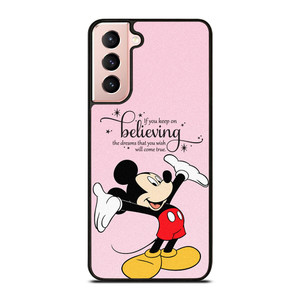 MICKEY MOUSE DISNEY QUOTES Samsung Galaxy S21 Case Cover