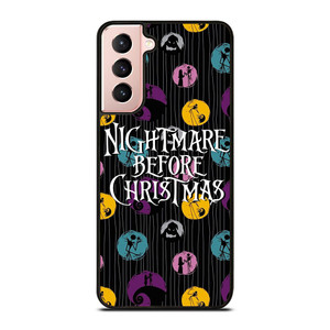 NIGHTMARE BEFORE CHRISTMAS PATTERN Samsung Galaxy S21 Case Cover