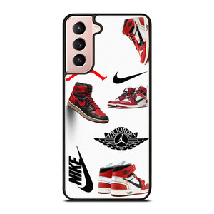 NIKE AIR JORDAN SHOES COLLAGE Samsung Galaxy S21 Case Cover