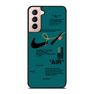 NIKE AIR OFF WHITE TOSCA Samsung Galaxy S21 Case Cover