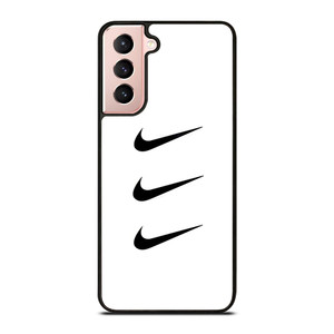 NIKE TRIPPLE SWOOSH WHITE Samsung Galaxy S21 Case Cover