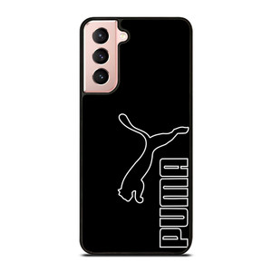 PUMA LOGO BLACK Samsung Galaxy S21 Case Cover
