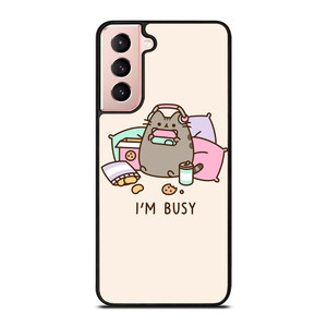 PUSHEEN BUSY CAT Samsung Galaxy S21 Case Cover
