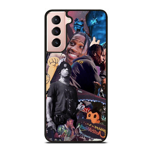 TRAVIS SCOTT ASTROWORLD COLLAGE Samsung Galaxy S21 Case Cover