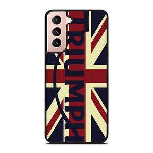 TRIUMPH MOTORCYCLES UNION JACK 2 Samsung Galaxy S21 Case Cover