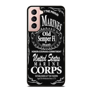 UNITED STATES US MARINE CORPS Samsung Galaxy S21 Case Cover