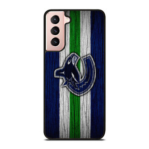 VANCOUVER CANUCKS WOODEN LOGO Samsung Galaxy S21 Case Cover
