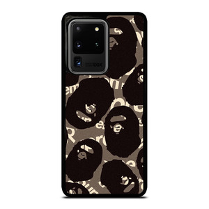 A BATHING APE SUPREME BLACK Samsung Galaxy S20 Ultra Case Cover
