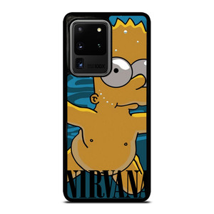 BART SIMPSONS NEVERMIND NIRVANA Samsung Galaxy S20 Ultra Case Cover