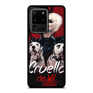 DISNEY CRUELLA DE VIL DALMATIAN Samsung Galaxy S20 Ultra Case Cover