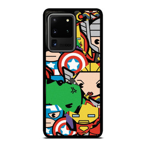 MARVEL COMIC CHARACTERS COLLAGE Samsung Galaxy S20 Ultra Case Cover MARVEL COMIC CHARACTERS COLLAGE Samsung Galaxy S20 Ultra Case Cover