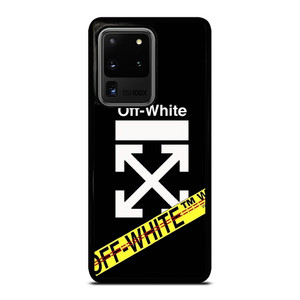 OFF WHITE YELLOW LABEL Samsung Galaxy S20 Ultra Case Cover