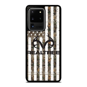 REALTREE AMERICAN FLAG LOGO Samsung Galaxy S20 Ultra Case Cover