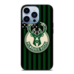 MILWAUKEE BUCKS NBA USA FLAG iPhone 13 Pro Max Case Cover MILWAUKEE BUCKS NBA USA FLAG iPhone 13 Pro Max Case Cover
