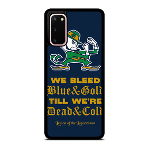 NOTRE DAME BLEED BLUE AND GOLD