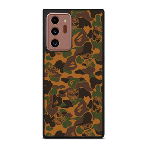 BAPE X MCM WORLDWIDE Samsung Galaxy Note 20 Ultra Case Cover