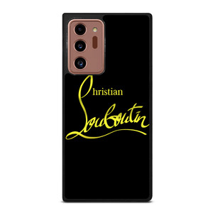 CHRISTIAN LOUBOUTIN GOLD LOGO Samsung Galaxy Note 20 Ultra Case Cover