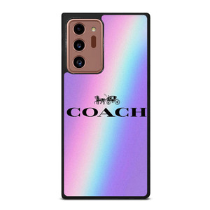 COACH NEW YORK VINTAGE RAINBOW Samsung Galaxy Note 20 Ultra Case Cover COACH NEW YORK VINTAGE RAINBOW Samsung Galaxy Note 20 Ultra Case Cover