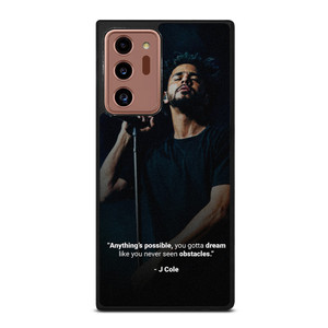 J COLE RAPPER QUOTES Samsung Galaxy Note 20 Ultra Case Cover