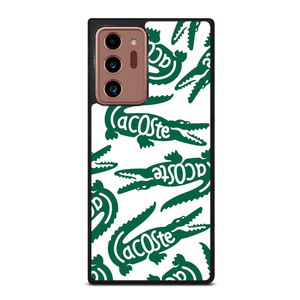 LACOSTE PATTERN Samsung Galaxy Note 20 Ultra Case Cover LACOSTE PATTERN Samsung Galaxy Note 20 Ultra Case Cover
