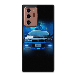 NISSAN GTR GODZILLA BLUE Samsung Galaxy Note 20 Ultra Case Cover NISSAN GTR GODZILLA BLUE Samsung Galaxy Note 20 Ultra Case Cover