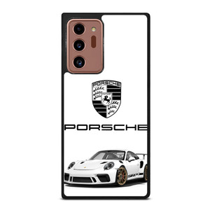 PORSCHE GT3 RS WHITE Samsung Galaxy Note 20 Ultra Case Cover