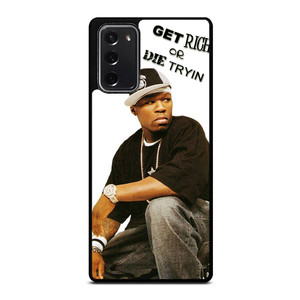 50 CENT GET RICH OR DIE TRYIN Samsung Galaxy Note 20 Case Cover