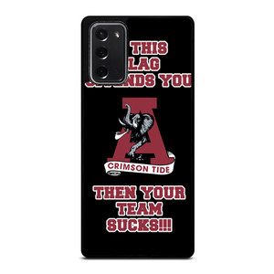 ALABAMA CRIMSON TIDE FANS Samsung Galaxy Note 20 Case Cover