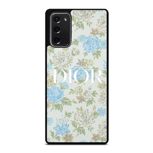 CHRISTIAN DIOR LOGO FLORAL Samsung Galaxy Note 20 Case Cover