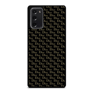 CHRISTIAN DIOR LOGO PATTERN Samsung Galaxy Note 20 Case Cover