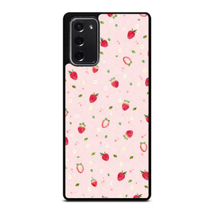 CUTE STRAWBERRY PATTERN Samsung Galaxy Note 20 Case Cover