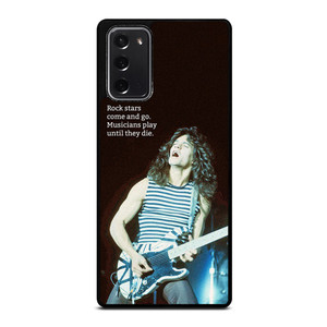 EDDIE VAN HALEN QUOTES 2 Samsung Galaxy Note 20 Case Cover