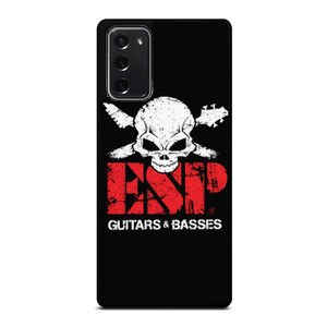 ESP GUITARS AND BASSES LOGO Samsung Galaxy Note 20 Case Cover