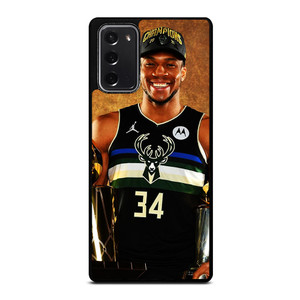 GIANNIS ANTETOKOUNMPO BUCKS 34 Samsung Galaxy Note 20 Case Cover