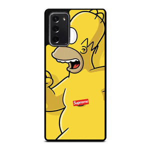 HOMER SIMPSONS CENSORED SUPREME Samsung Galaxy Note 20 Case Cover