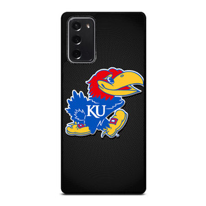 KANSAS JAYHAWKS LOGO CARBON Samsung Galaxy Note 20 Case Cover
