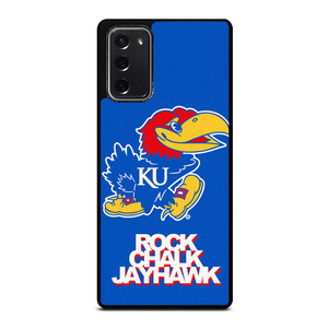 KANSAS JAYHAWKS ROCK CHALK Samsung Galaxy Note 20 Case Cover