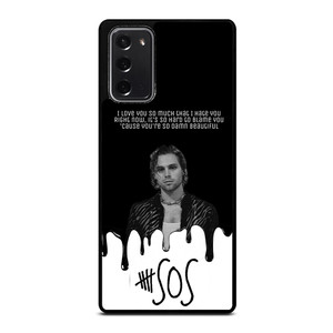 LUKE HEMMINGS 5 SECONDS OF SUMMER QUOTES Samsung Galaxy Note 20 Case Cover LUKE HEMMINGS 5 SECONDS OF SUMMER QUOTES Samsung Galaxy Note 20 Case Cover