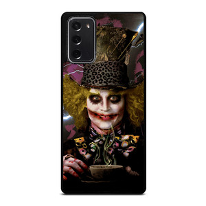 MAD HATTER ALICE IN WONDERLAND MOVIES Samsung Galaxy Note 20 Case Cover