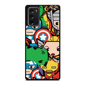 MARVEL COMIC CHARACTERS COLLAGE Samsung Galaxy Note 20 Case Cover
