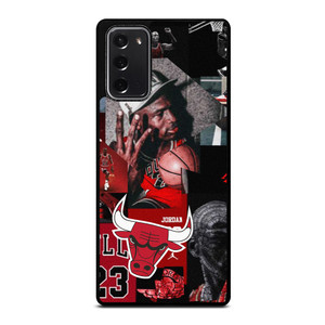 MICHAEL JORDAN CHICAGO BULLS COLLAGE Samsung Galaxy Note 20 Case Cover
