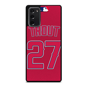 MIKE TROUT LOS ANGELES ANGELS MLB Samsung Galaxy Note 20 Case Cover MIKE TROUT LOS ANGELES ANGELS MLB Samsung Galaxy Note 20 Case Cover