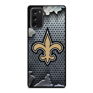 NEW ORLEANS SAINTS BROKEN METAL Samsung Galaxy Note 20 Case Cover NEW ORLEANS SAINTS BROKEN METAL Samsung Galaxy Note 20 Case Cover