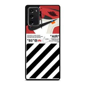 NIKE AIR JORDAN OFFWHITE SHOES Samsung Galaxy Note 20 Case Cover NIKE AIR JORDAN OFFWHITE SHOES Samsung Galaxy Note 20 Case Cover