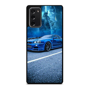 NISSAN GTR GODZILLA BLUE 2 Samsung Galaxy Note 20 Case Cover NISSAN GTR GODZILLA BLUE 2 Samsung Galaxy Note 20 Case Cover