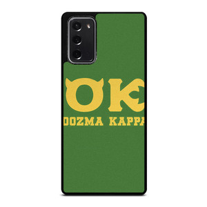 OOZMA KAPPA MONSTER INC LOGO Samsung Galaxy Note 20 Case Cover OOZMA KAPPA MONSTER INC LOGO Samsung Galaxy Note 20 Case Cover
