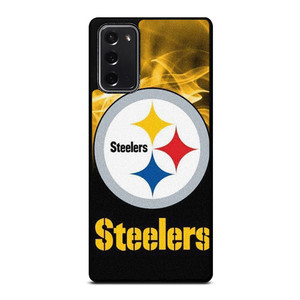 PITTSBURGH STEELERS NFL FIRE Samsung Galaxy Note 20 Case Cover PITTSBURGH STEELERS NFL FIRE Samsung Galaxy Note 20 Case Cover